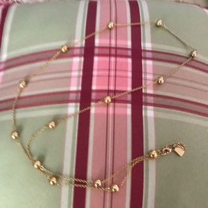 Chaps Gold Bead necklace